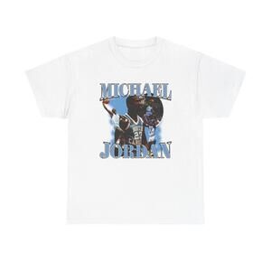 Michael Jordan North Carolina T-Shirt Basketball Tee Sports Fan Shirt Retro